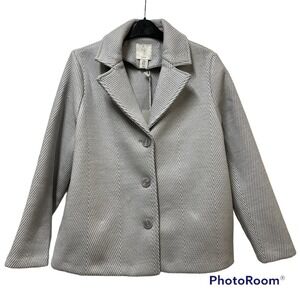 Joie Gray Wool Blend Coat Jacket NWT M